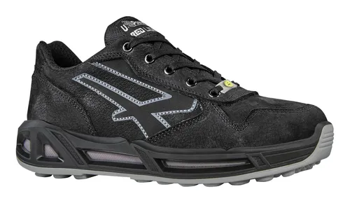 U-Power Sicherheitshalbschuh Carbon Carpet S3 ESD SRC Größe 43 - Halbschuhe mit ESD-Schutz, ideal für elektrosensible Bereiche und maximalen Tragekomfort.
