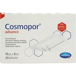 Cosmopor advance Wundverband 10cm x 6cm (25 Stk.)