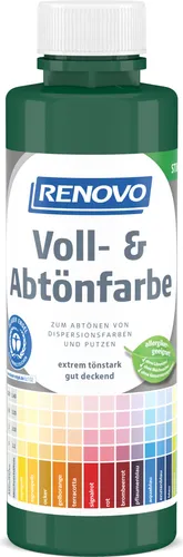Voll- und Abtönfarbe
