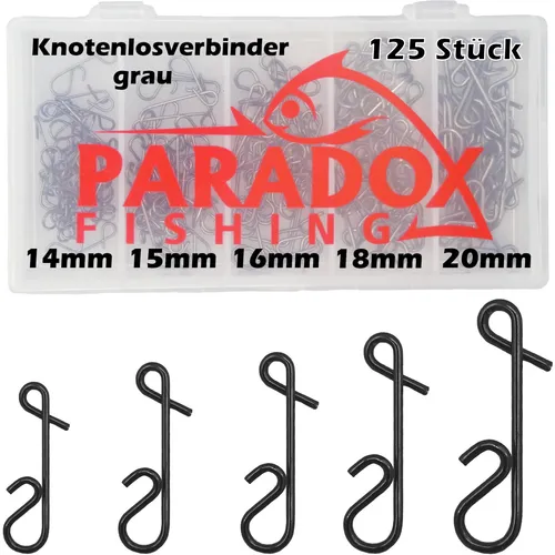 Karabiner & Wirbel von Paradox Fishing