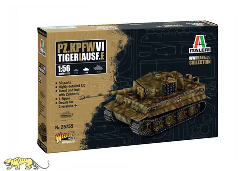 Italeri 25755 Panzerkampfwagen Tiger Ausf. E - Sd.Kfz. 181 - 1:56