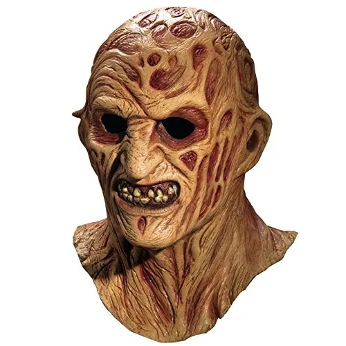 Rubie’s Offizielles Kostümzubehör Latexmaske Freddy Krueger - Halloween-Maske für Erwachsene, perfekt für Kostümpartys und schaurige Auftritte