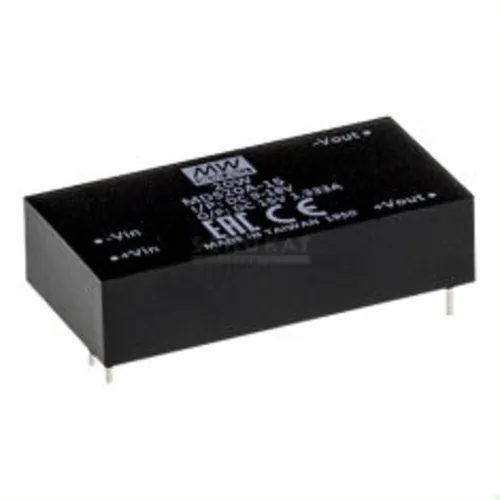 MEANWELL MDS20B-24, DC DC-Wandler, 18-36V 24V 833mA 20W