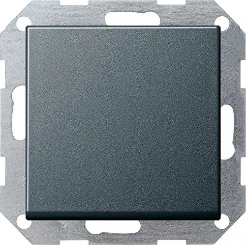 Gira 012628 Tast-Wechselschalter ST55 anthrazit, 012628 von Gira