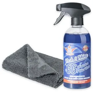 Shinykings Motorradreiniger Bike, Wash und Shine, flüssig, biologisch abbaubar, Spray 500ml