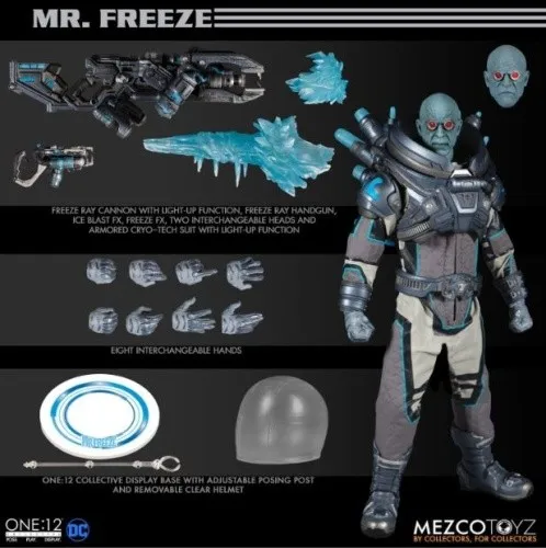Mezco One:12 Mr. Freeze Deluxe Edition 1/12 Actionfigur