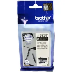 Brother Tinte LC-3237BK Schwarz - Hochleistungsdruckerpatrone - Druckerpatronen für brillante Ausdrucke, Kapazität: ca. 3.000 A4-Seiten, kompatibel mit mehreren Brother Druckern für langlebige Qualität.