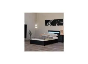 HOME DELUXE LED Bett NUBE mit Schubladen