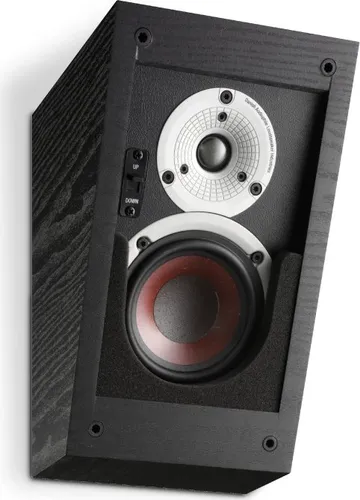 DALI ALTECO C-1 Lautsprecher - Esche schwarz (Stück) - Lautsprecher für Dolby Atmos und Surround-Sound, ideal als Aufsatzbox für ein optimales Klangerlebnis in Ihrem Heimkino.
