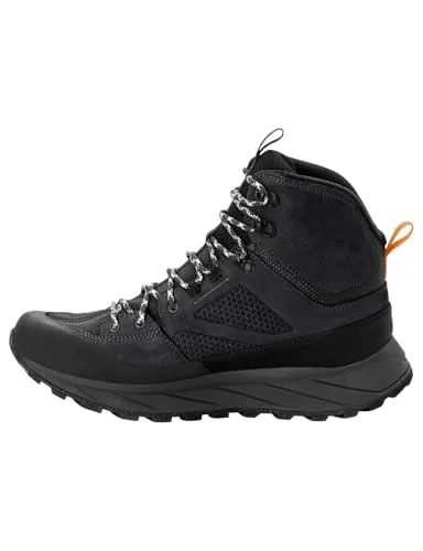 Jack Wolfskin TERRAQUEST TEXAPORE MID M Wanderschuh - Wanderschuhe in Größe 46, wasserdicht mit TEXAPORE-Technologie und robustem Vibram®-Profil, ideal für Outdoor-Abenteuer.