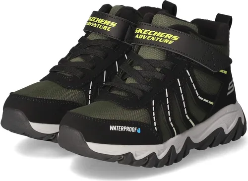 Skechers Rugged Ranger Hydro-Scout Stiefelette - Stiefel für Jungen, wasserfest mit Fleecefutter bis zur Zehenpartie – ideal für Abenteuer im Freien