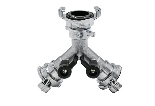 SpiceFlow Anschlussstück Adapter Schnell-Kupplung verchromt - Hochwertiger Adapter aus verchromtem Messing für zuverlässige Verbindungen im Garten und Industrie. Extrem langlebig und UV-beständig – ideal für alle gängigen Anschlüsse.