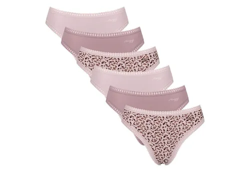sloggi Slip Damen Slip 6er Pack Baumwolle (Packung, 6er Pack)