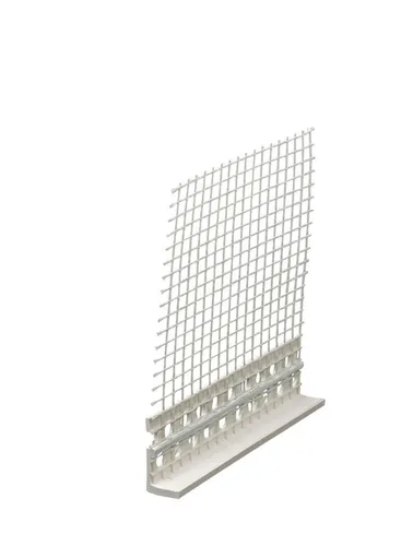 Stab Abschlussprofil PVC 10mm WDVS Putzabschluss 20 m Abschluss Putzprofil 10