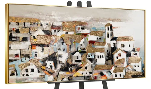 Poster & Bildende Kunst Gold von YS-Art