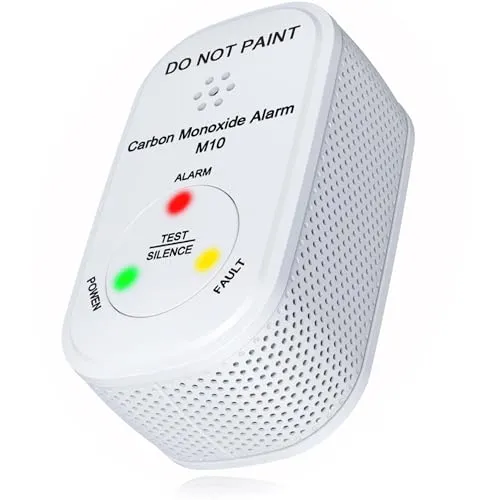 NEMAXX® M10 mini CO Melder mit 10-Jahres-Batterie - Gasmelder mit hochwertigem Figaro Sensor für zuverlässige CO-Überwachung. Kompakt und diskret, ideal für geschlossene Räume – schützt vor gefährlichen CO-Konzentrationen!