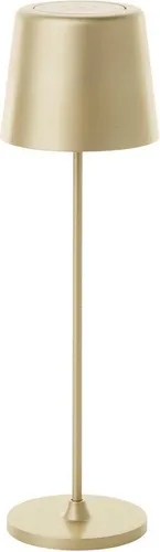 Brilliant LED Tischleuchte Kaami - mobile LED Außen Tischlampe, Dimmfunktion, LED fest integriert, Warmweiß, mobile LED Außen Tischlampe, 37 cm, 310 lm, Touchdimmer, USB