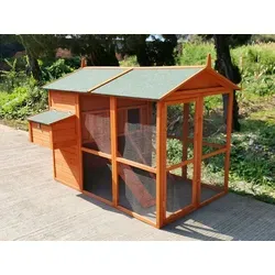 Hühnerstall extra hoch mit großem Auslauf