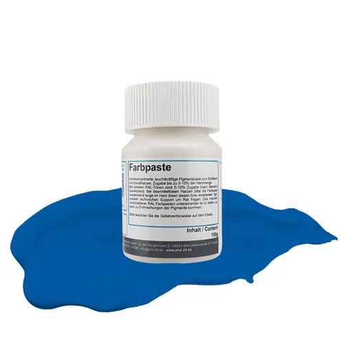 100g Farbpaste himmelblau Farbpigment Harz Einfärben Farbe Gießharz Konzentrat