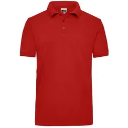 Workwear Polo Men - Strapazierfähiges Poloshirt in Rot, Gr. 5XL - Herren-Shirts - Strapazierfähiges Poloshirt aus hochwertigem Piqué-Jersey mit optimaler Formbeständigkeit und optimaler Bewegungsfreiheit.
