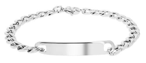 AKZENT Armband Lavini Edelstahl silber wasserfest, Damen Armband