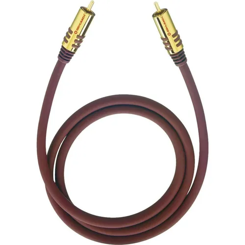 Cinch Audio Anschlusskabel [1x Cinch-Stecker - 1x Cinch-Stecker] 3.00 m Bordeaux