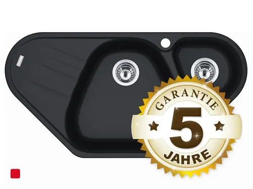 Franke Antea AZG 661-96 E Onyx in schwarz von Franke