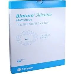 Produktbild Biatain Silicone Schaumverband Multishape 14x19,5 cm