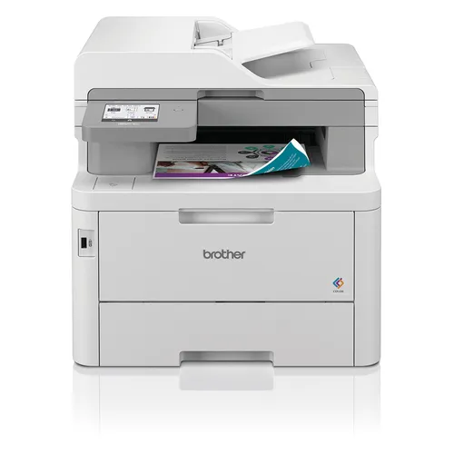 Brother MFC-L8390CDW - Kompaktes 4-in-1 Farb-LED-Multifunktionsgerät, 30 Seiten/Minute Druckgeschwindigkeit und ideal für effizientes Arbeiten im Büro