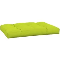 vidaXL Palettenkissen Knallgrün 120x80 cm - Bequemes Palettenkissen in knallgrün für Garten und Innenräume. Langlebiges und wasserabweisendes Polyester sorgt für optimalen Sitzkomfort und einfache Reinigung.