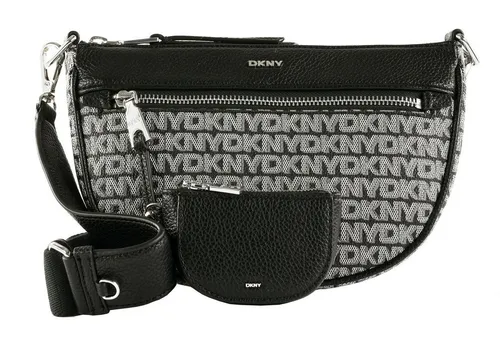 DKNY Umhängetasche Crest Crossbody Bag (Set, 2-tlg) - Stilvolle DKNY Umhängetasche aus hochwertigem Leder, ideal für den täglichen Einsatz. Mit abnehmbaren Schulterriemen und praktischem Utensilientäschchen – perfekt für stilsichere Frauen!