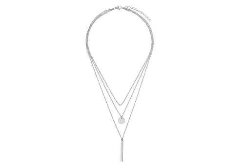 Heideman Halskette Damen Halva - Elegante Edelstahlkette - Ketten für Damen, stylische Halskette aus poliertem Edelstahl, ideal für jeden Look mit allergikerfreundlichem Material und einfachem Doppelclipverschluss.