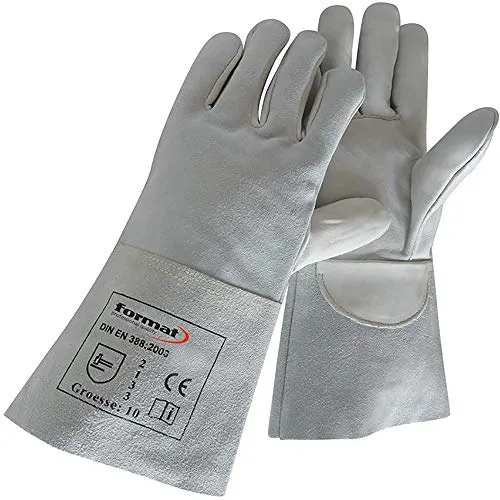 FORMAT Schweißerhandschuh, Rindleder Gr.10