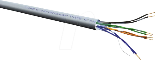 ROLINE 21151686 - Cat.6a Netzwerkkabel, UTP, grau, 100 m - Verlegekabel, ideal für 10-Gigabit-Ethernet-Netzwerke, mit 100 m massivem Kupferdraht für optimale Signalübertragung und LSOH für Brandschutz.