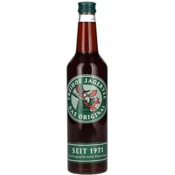 Freihof Jagertee Das Original 40% Vol. 0,7l - Likör & Kräuterschnaps, traditioneller österreichischer Jagertee mit 40% Vol., ideal für kalte Winterabende und vielseitig einsetzbar.