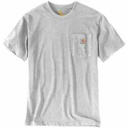 Carhartt Work Pocket S/S T-Shirt XS grau von Carhartt