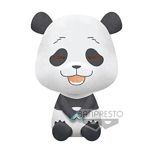 Banpresto Big Plush: Jujutsu Kaisen - Panda Plush 20cm - Action- & Spielfiguren, weicher Plüsch mit detailgetreuer Verarbeitung, perfekt für Fans und Sammler!