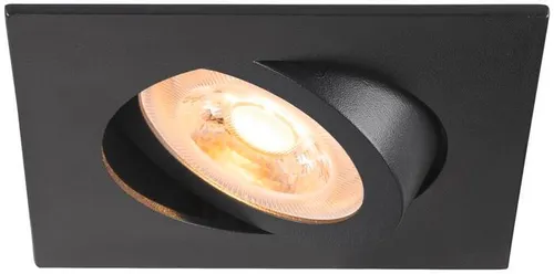 SLV 1007372 NEW TRIA 68 Einbauleuchte LED GU10 Schwarz von SLV