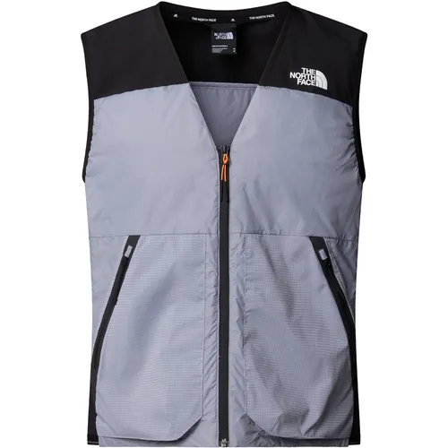 The North Face Herren Ma Utility Weste, Größe S, grau - Moderne Weste für Herren, ideal für Outdoor-Aktivitäten, mit praktischem Design und vielseitigen Einsatzmöglichkeiten.