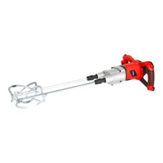 STIER Doppel Rührwerk RW240 - 1800 W Mörtelrührer - Rührer für Mörtel und mehr, mit 1800 W Leistung für effizientes Mischen und einem Durchmesser von 120 mm. Ideal für Bauprojekte und Renovierungen.
