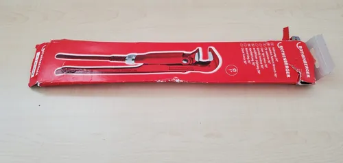 Rothenberger Eckrohrzange 90° 070110X - Robuste Eckrohrzange für präzises Arbeiten in engen Räumen, ideal für Installateure und Heimwerker.