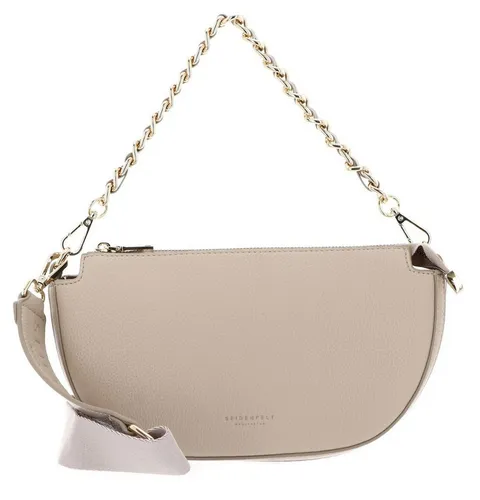 Seidenfelt Manufaktur Umhängetasche Halfmoon Bag - Umhängetasche in stilvollem Halbmond-Design, vielseitig tragbar mit abnehmbarem Schulterriemen oder Henkel, ideal für jedes Outfit und ausreichend Stauraum für Ihre Essentials.