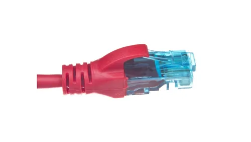 Kabel krosowy (Patch Cord) U/UTP kat.5e czerwony 3m DK-1512-030/R 4016032198956