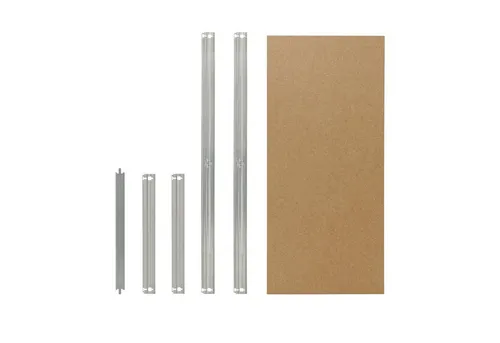 shelfplaza Schwerlastregal HOME, Fachboden-Set / Zusatzboden für Schwerlastregal 120x40 cm verzinkt