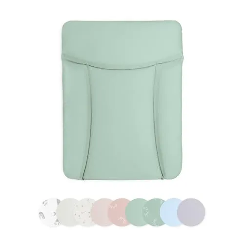 Ehrenkind Wickelauflage 50x70 cm - Abwaschbar & Hygienisch - Die abwaschbare Wickelauflage (50x70 cm) sorgt für einen komfortablen Wickelbereich. Ihr strapazierfähiger Bezug ist leicht zu reinigen und ideal für den täglichen Einsatz in deinem Zuhause.