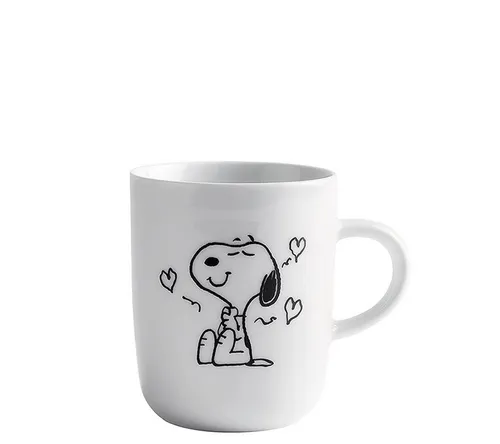 KAHLA Becher Peanuts Becher 0,35 l, Porzellan, Made in Germany