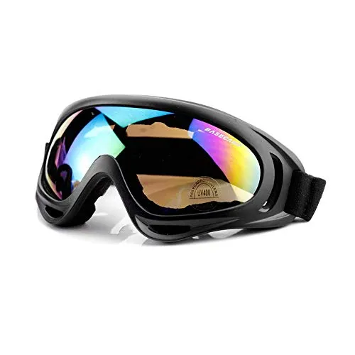 BJ-SHOP Skibrille, Skibrille, Snowboardbrille mit Anti-Beschlag für Kinder und Erwachsene