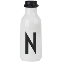 Design Letters Trinkflasche in Weiß - 500 ml