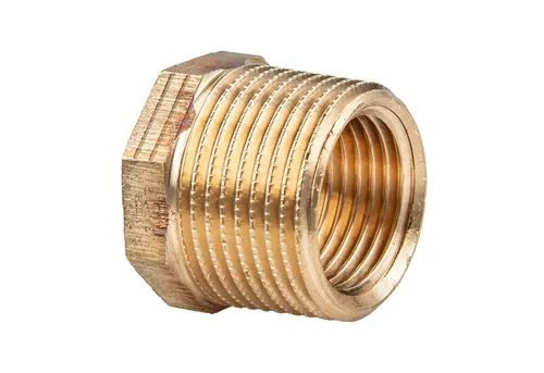 Viega Gewindefitting Rotguss Reduzierstück AG/IG Typ 3241 DVGW, 1/2 x 1/8 Zoll