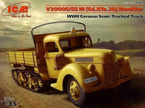 ICM 1:35 35412: Halbkettenfahrzeug Sd.Kfz.3b